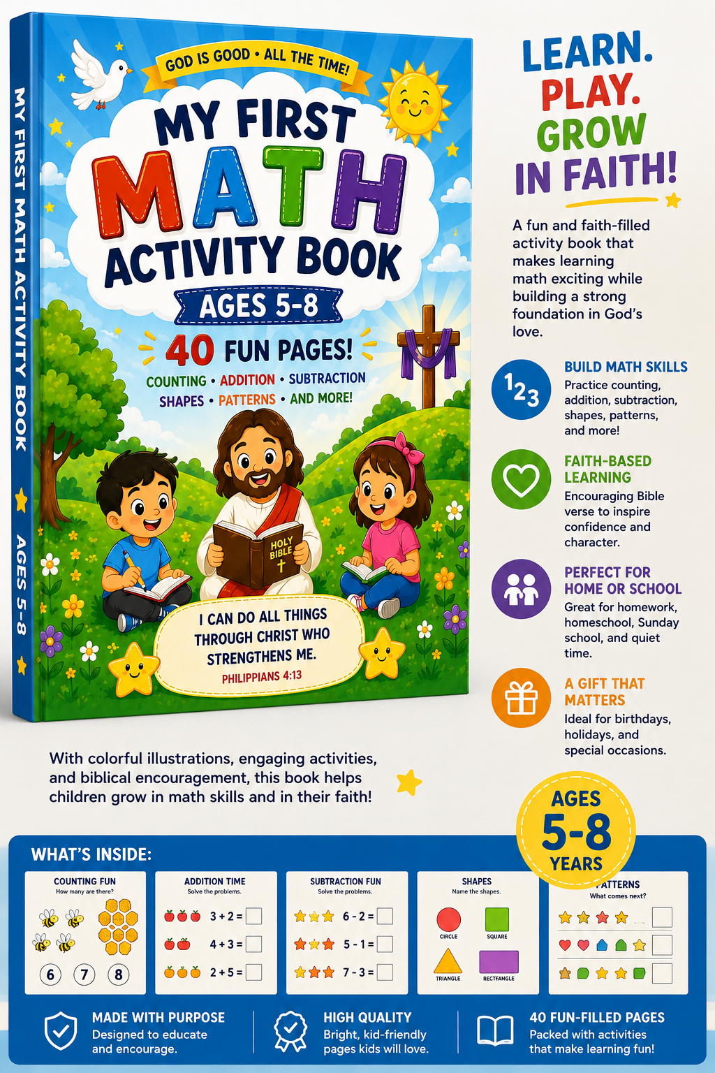 My First Math Activity Book