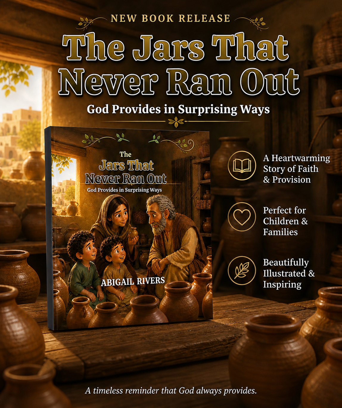 The Jars That Never Ran Out: God Provides in Surprising Ways